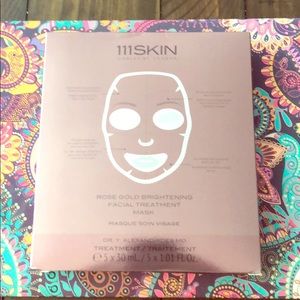 111 skin rose gold brightening facial mask